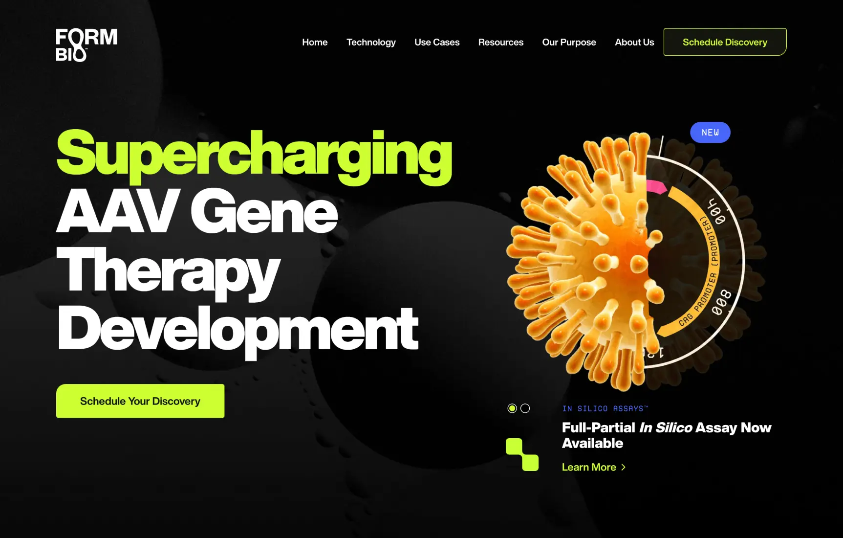 Home page screenshot