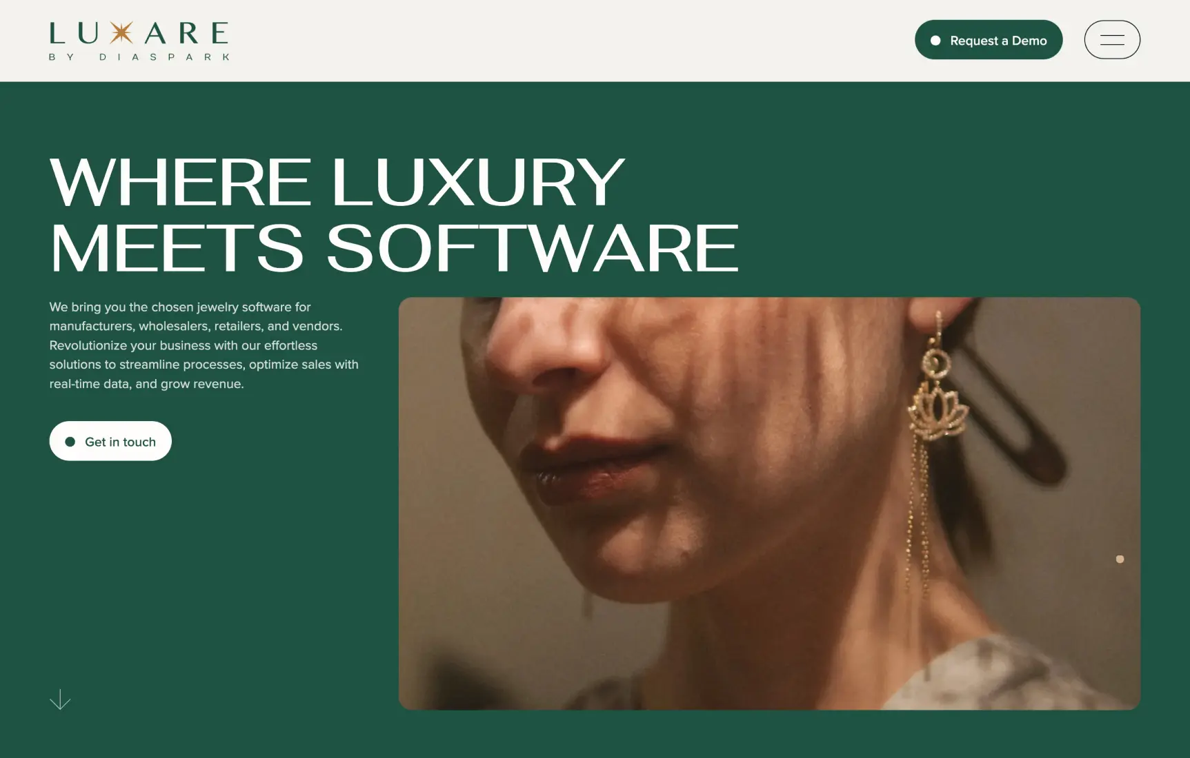 Home page screenshot