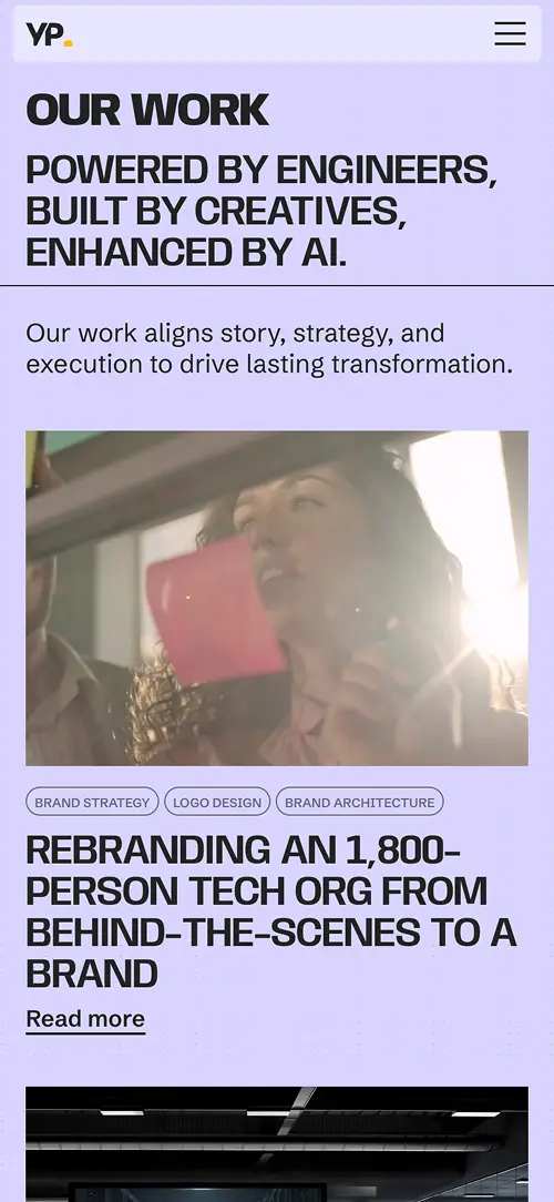 mobile screen layout