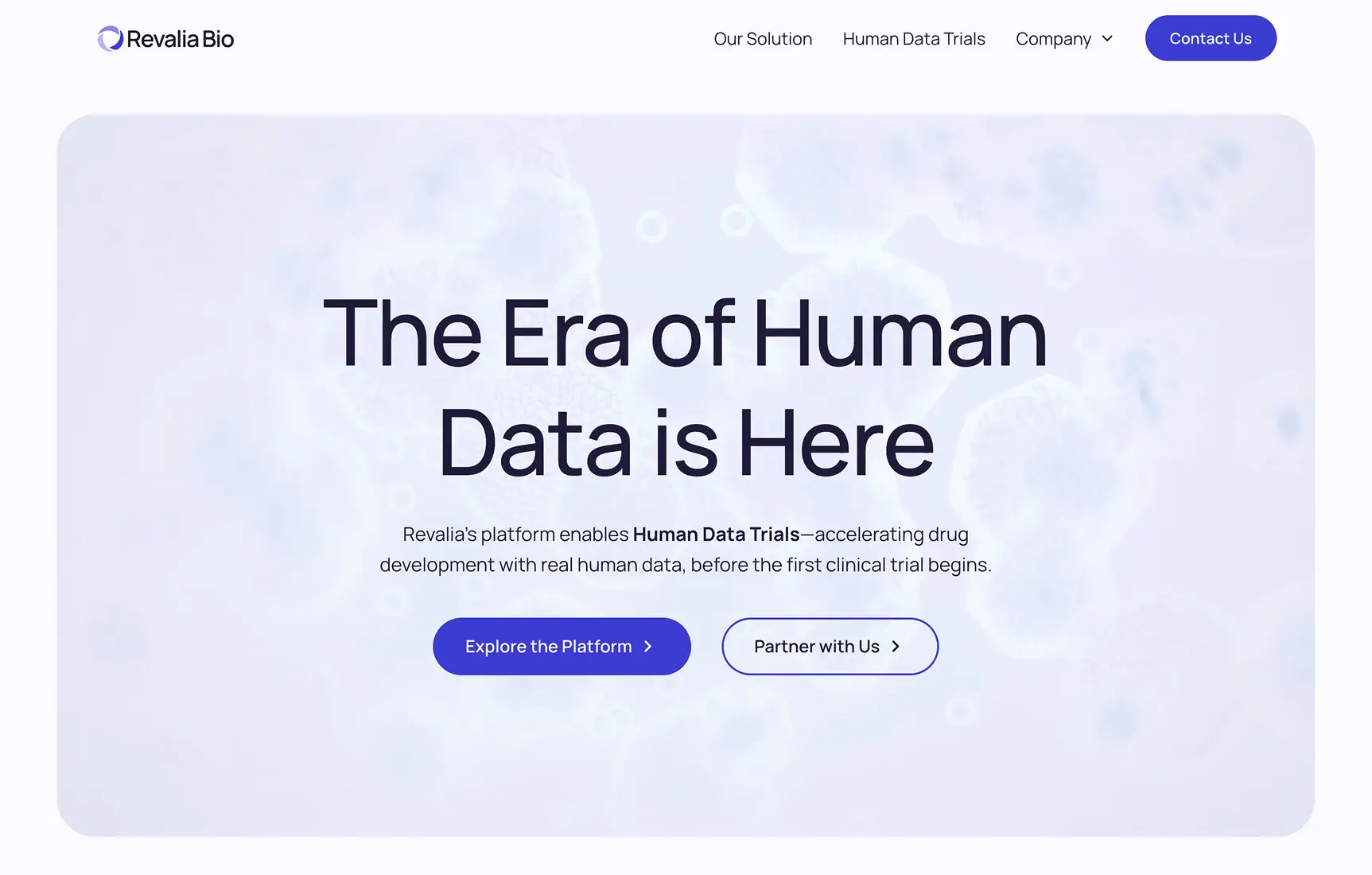 Home page screenshot