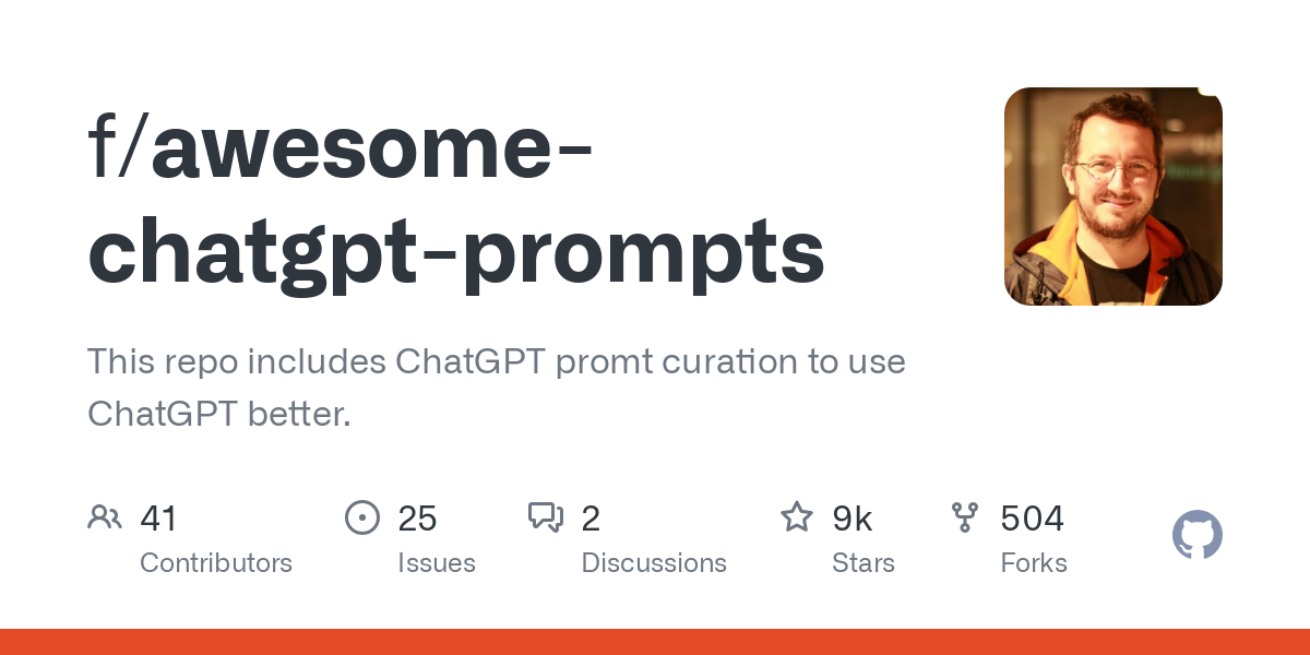Awesome ChatGPT prompts logo