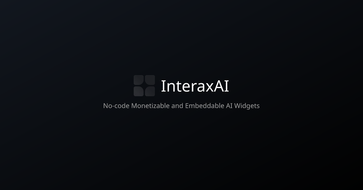 InteraxAI logo