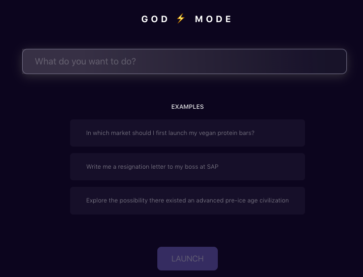 Godmode logo