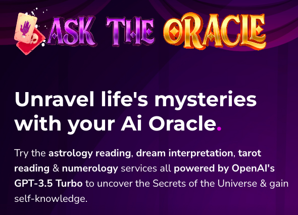 Ask the Oracle logo