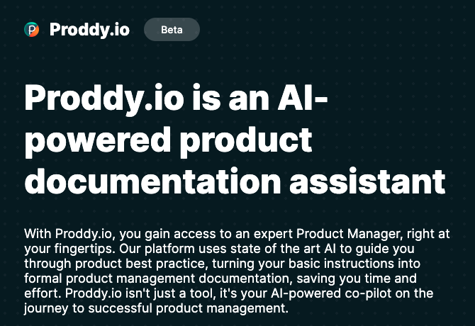 Proddy.io logo