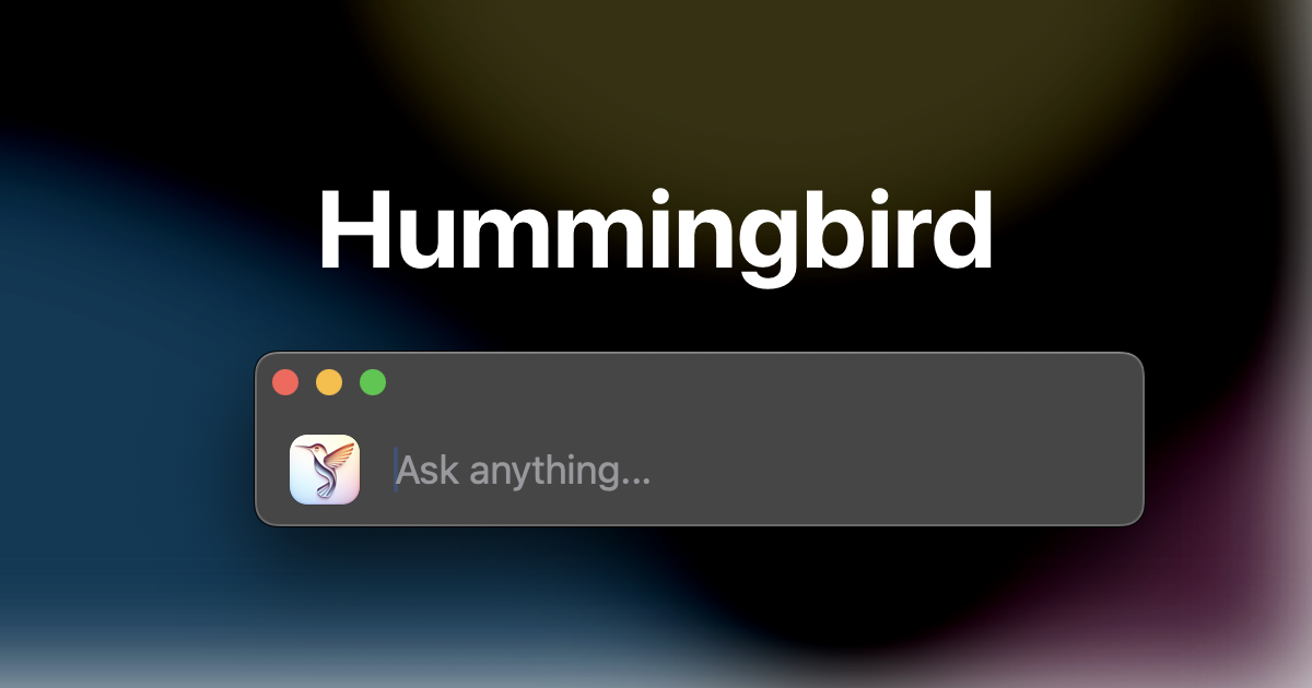 Hummingbird logo