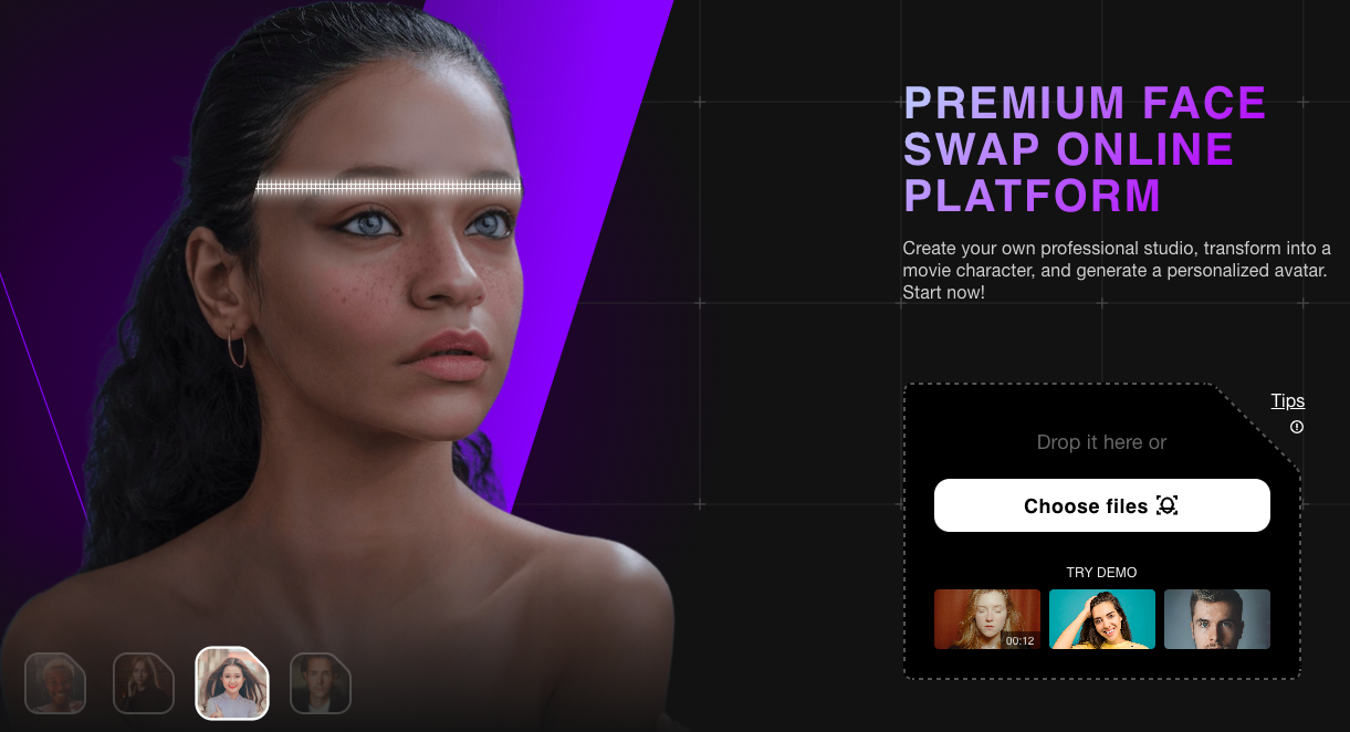 Face Swap by Akool logo