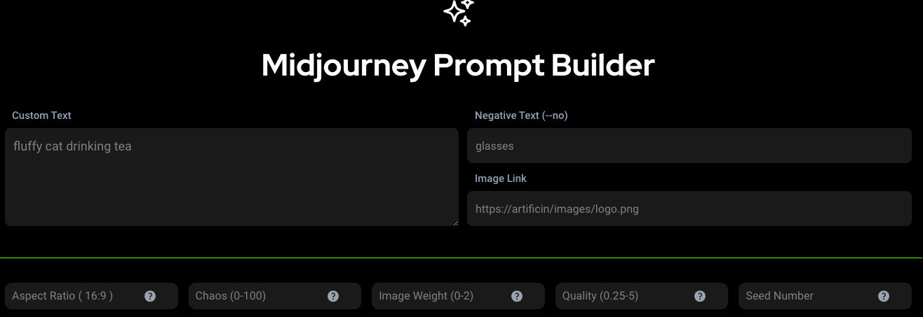 Midjourney Prompt Builder logo