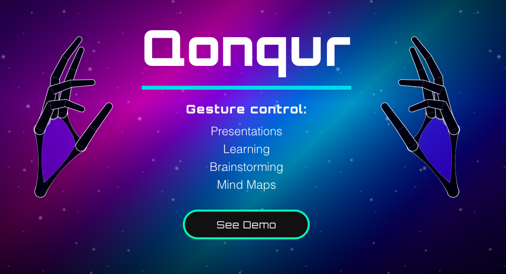 Qonqur - Virtual Hands logo