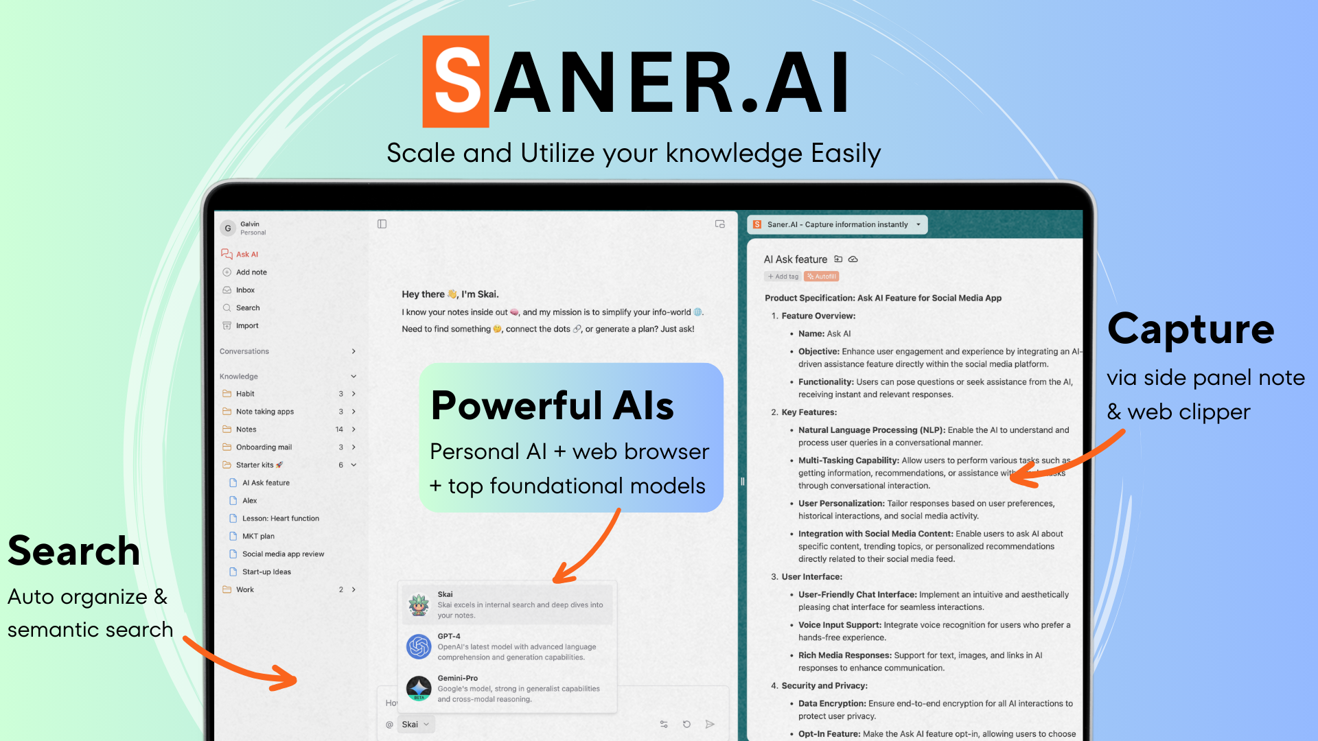 Saner.AI logo
