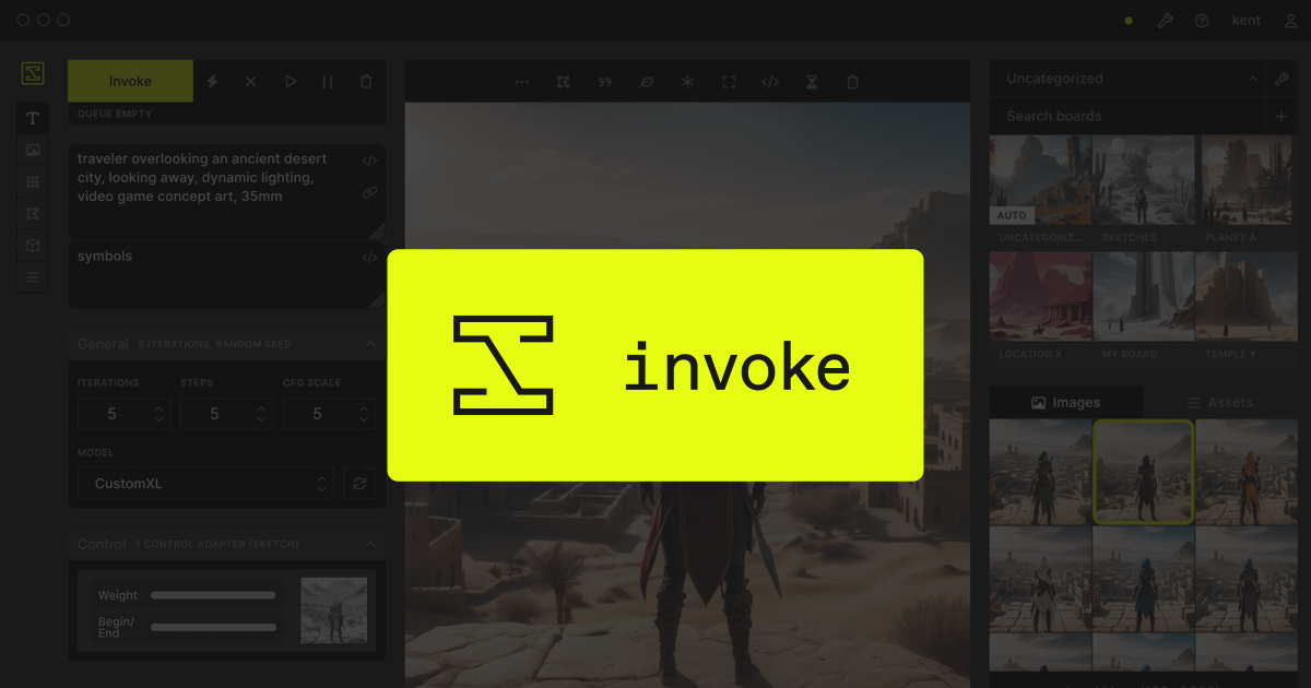 Invoke logo
