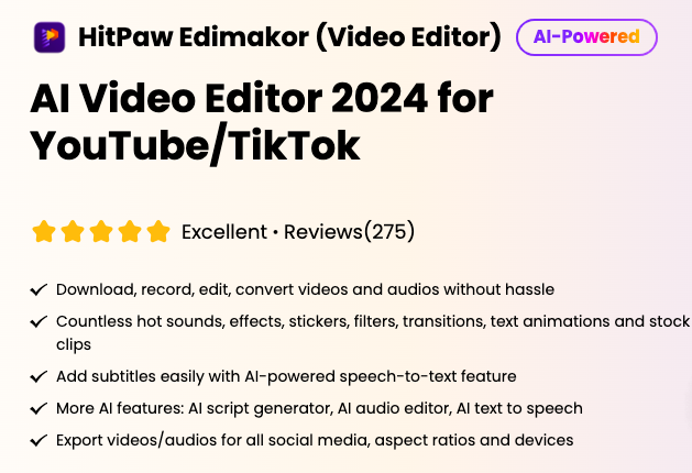 HitPaw Video Editor logo