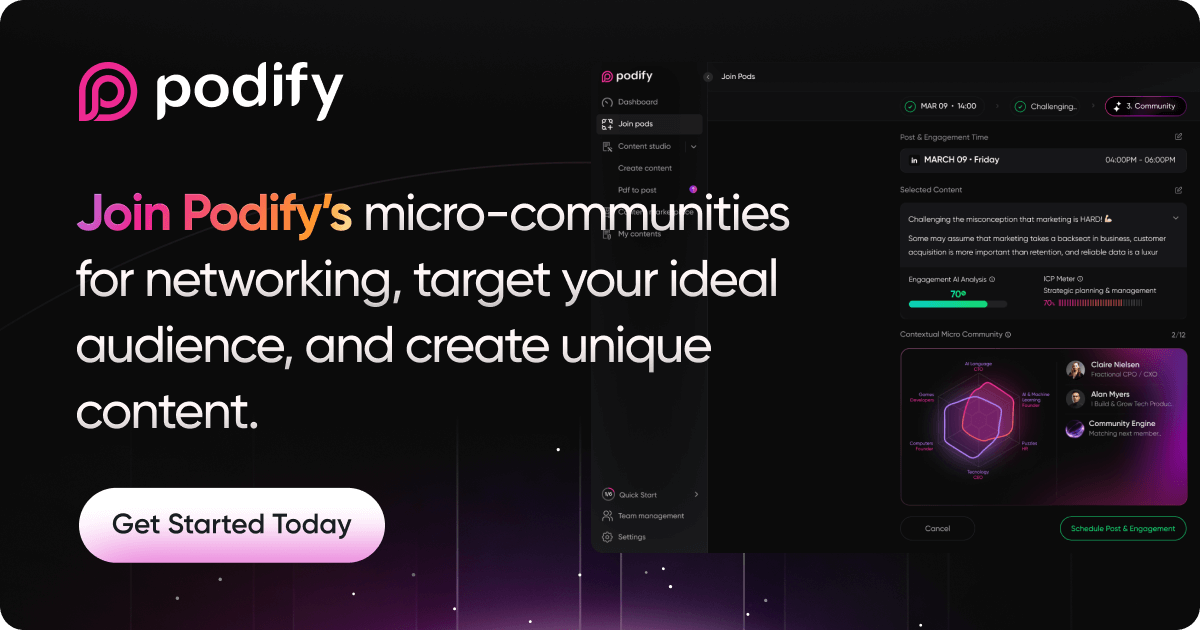 Podify logo