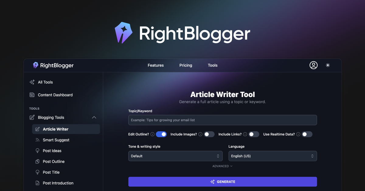 RightBlogger logo