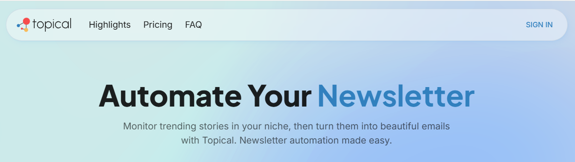 Topical logo
