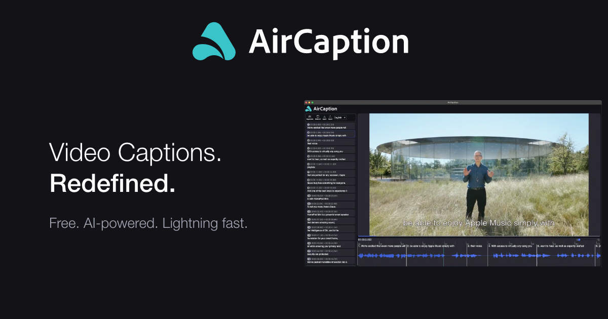 AirCaption logo