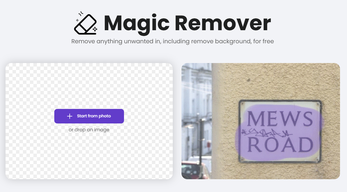 Remover logo