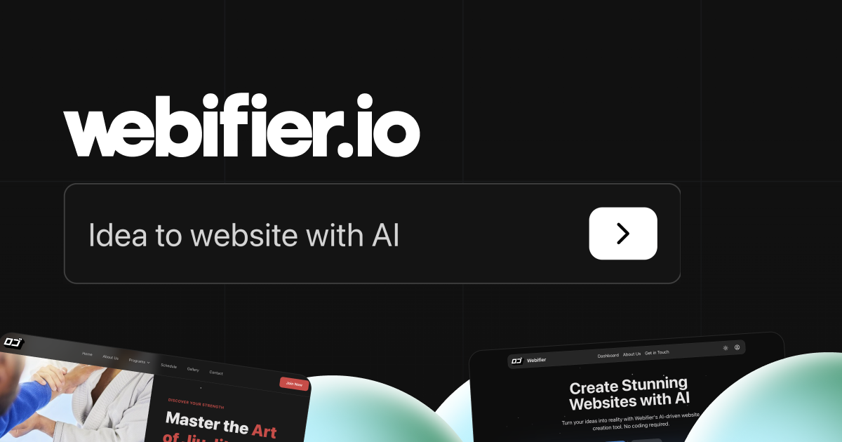Webifier logo