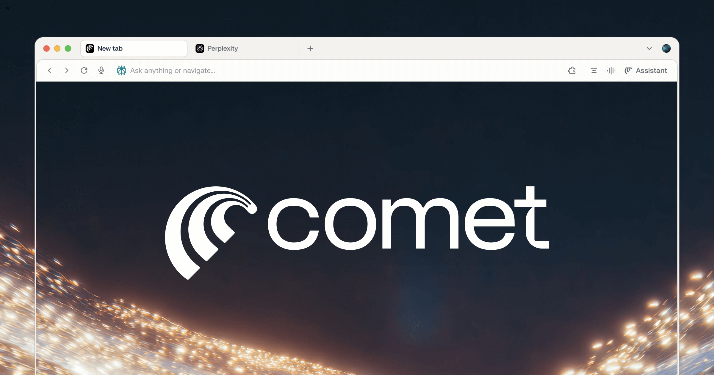 Comet by Perplexity logo