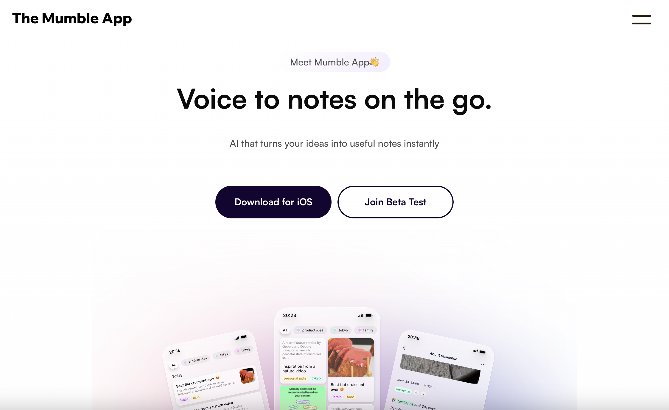 Mumble Note logo