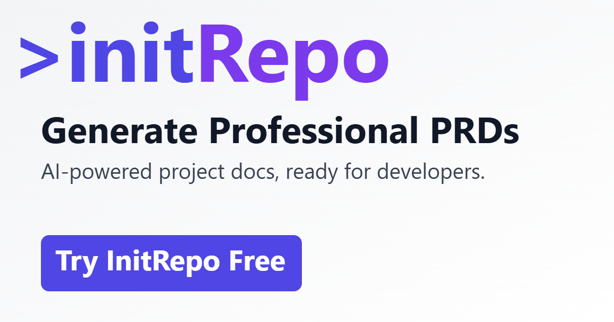 InitRepo logo
