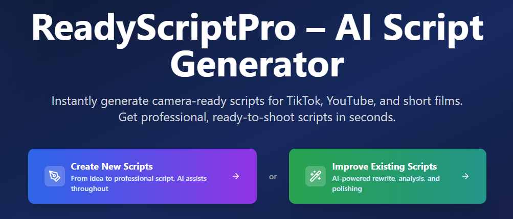 ReadyScriptPro logo
