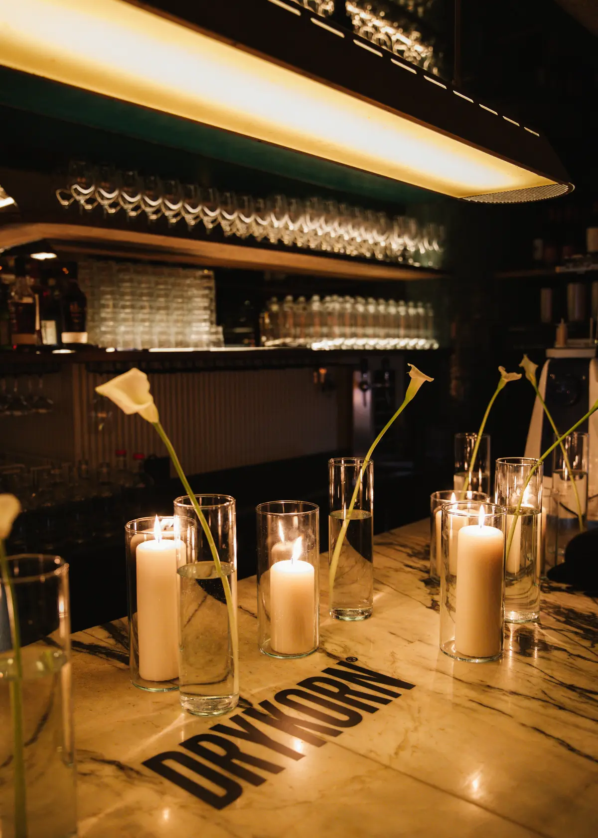 Personalised event styling at Bar Bellini