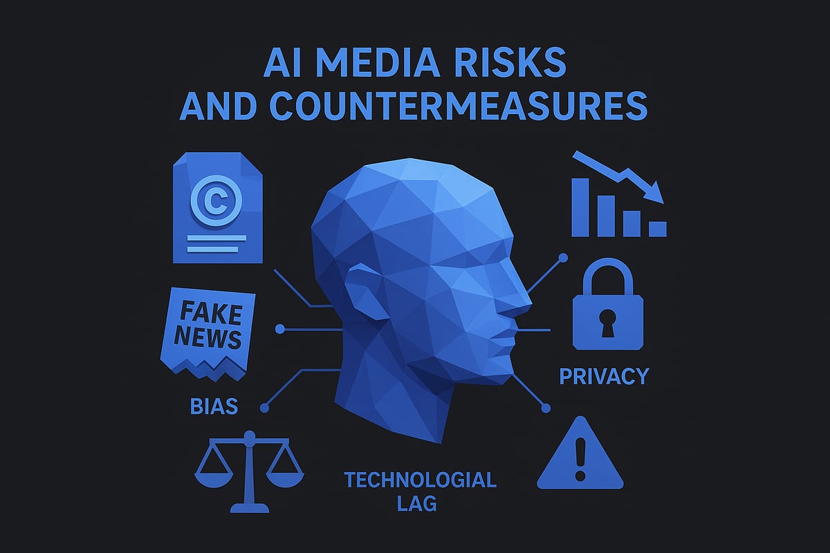AIメディアが直面する課題・リスクとその対策