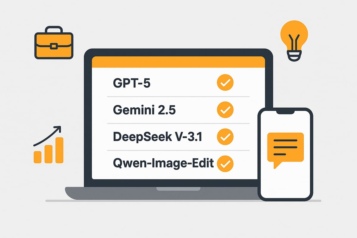 最新AIモデル・ツールの比較と選び方