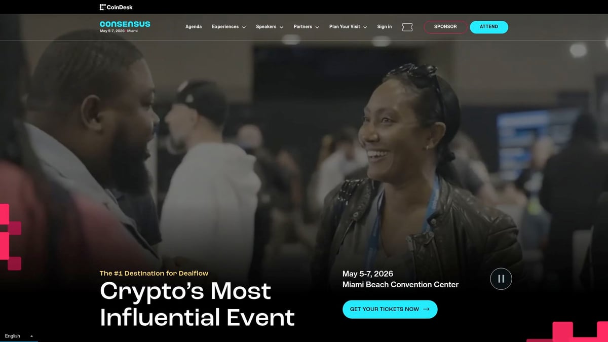 7 Essential Cryptocurrency Events to Attend in 2026 - Consensus 2026 (アメリカ)