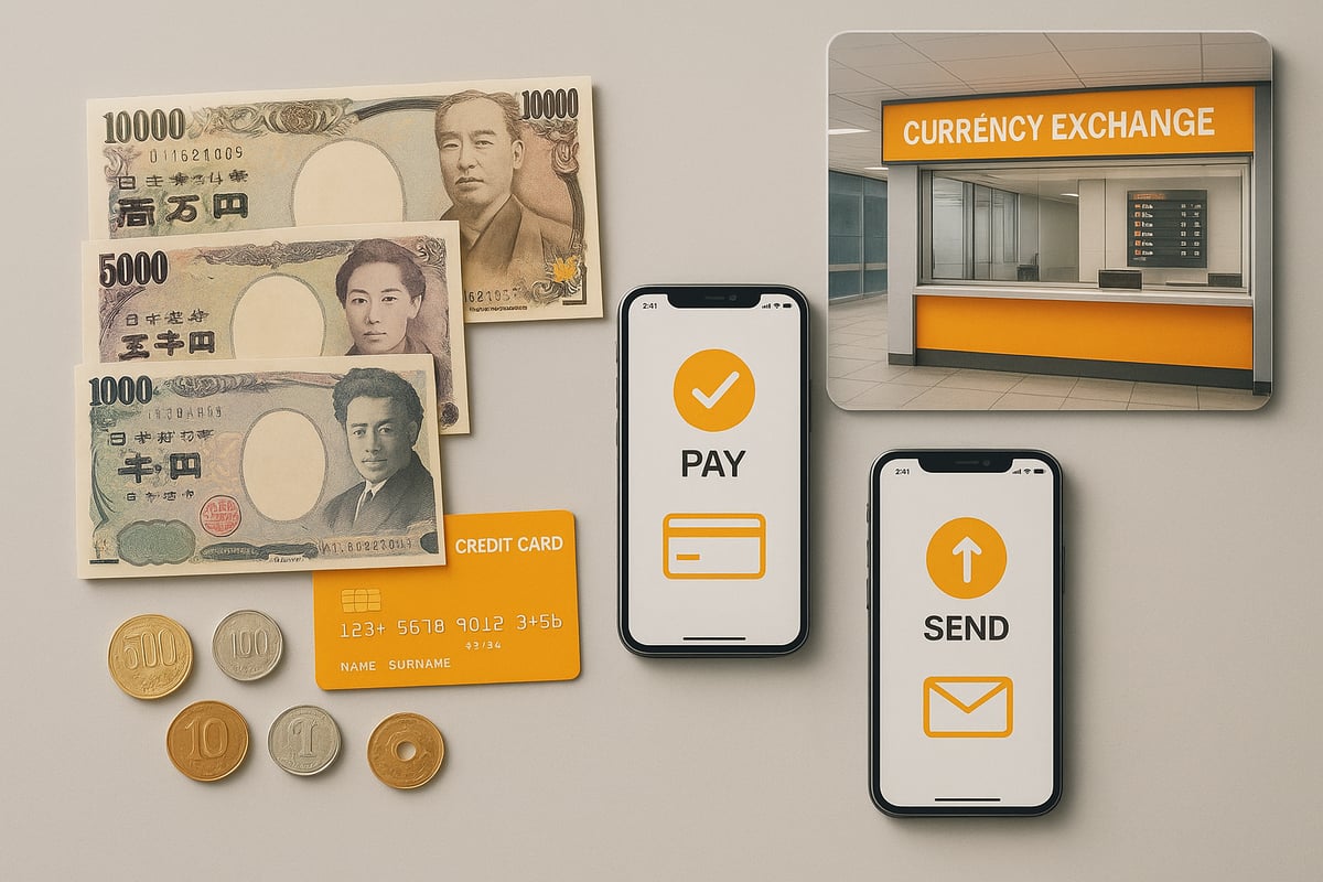 海外での日本円の使い方と両替・送金のポイント