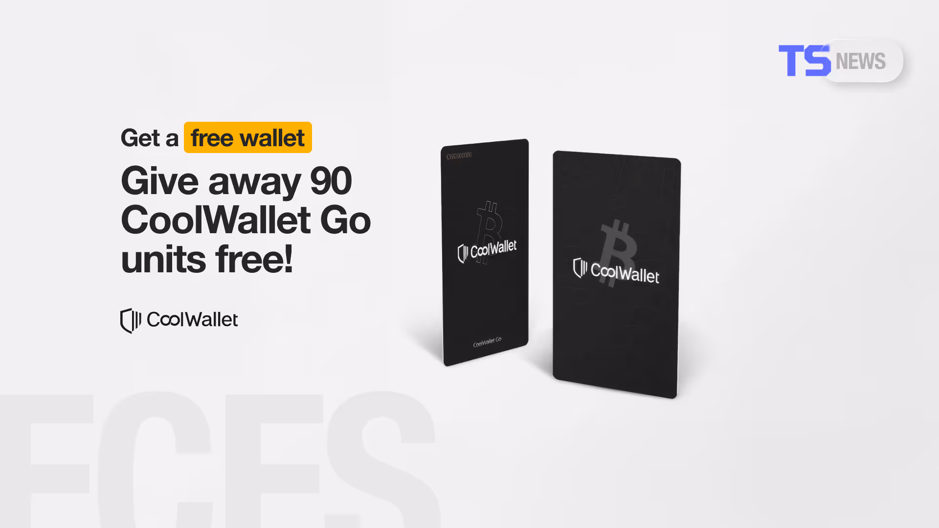 TEAMZ × CoolBitX Free CoolWallet Go Campaign