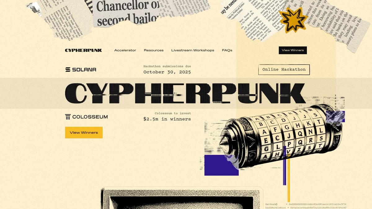 7 Essential Blockchain Hackathons to Join in 2026 - Solana Hyperdrive Hackathon