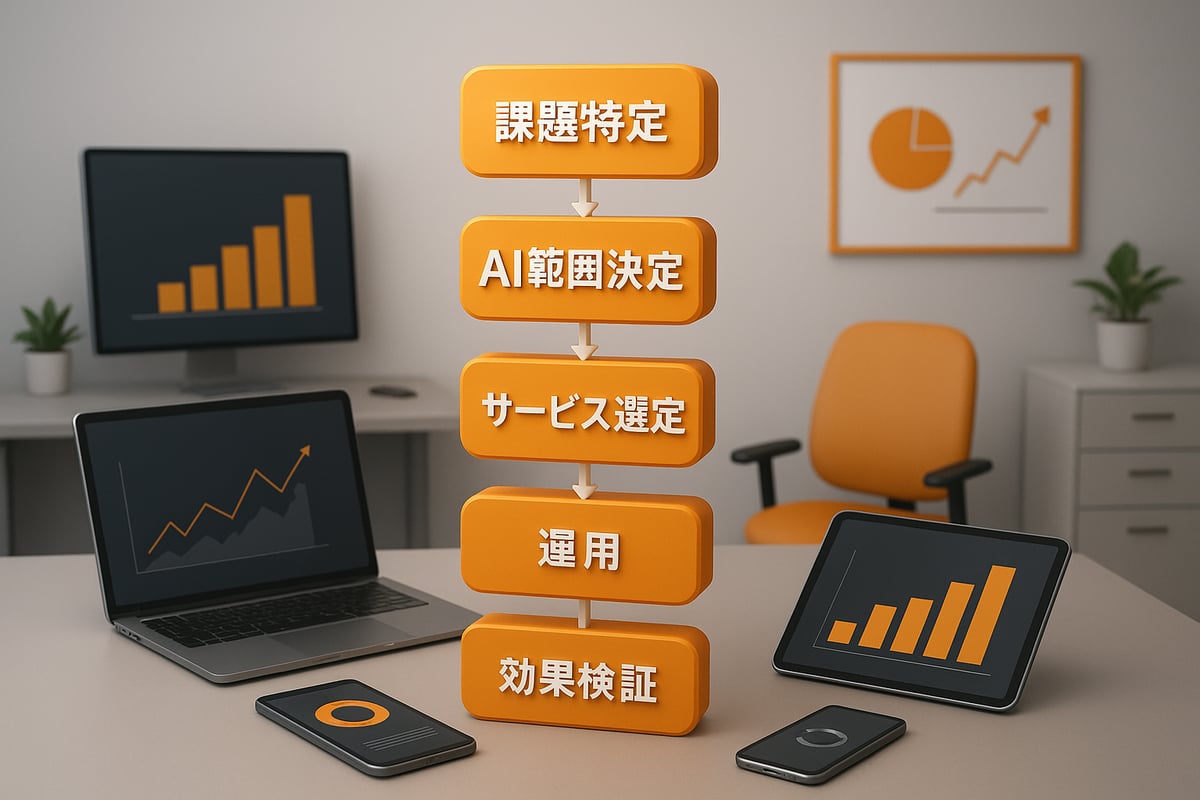 AI導入のステップとビジネス活用