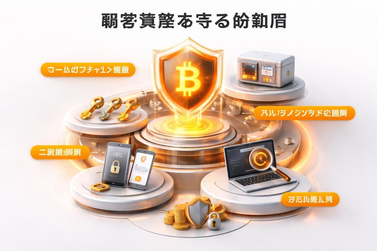 セキュリティ対策の多層構造