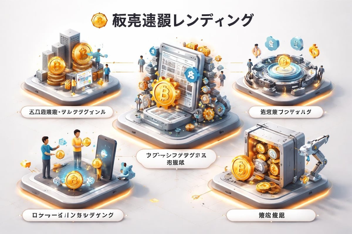暗号資産レンディングのエコシステム