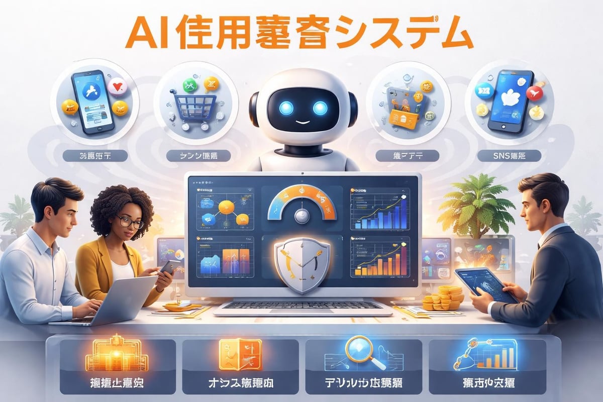 AI駆動型与信審査システム
