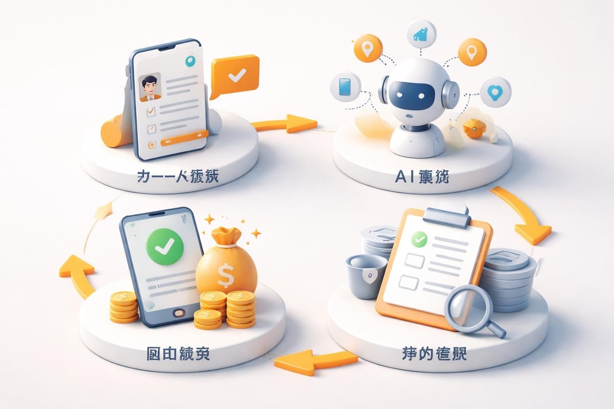 デジタルレンディングプロセス