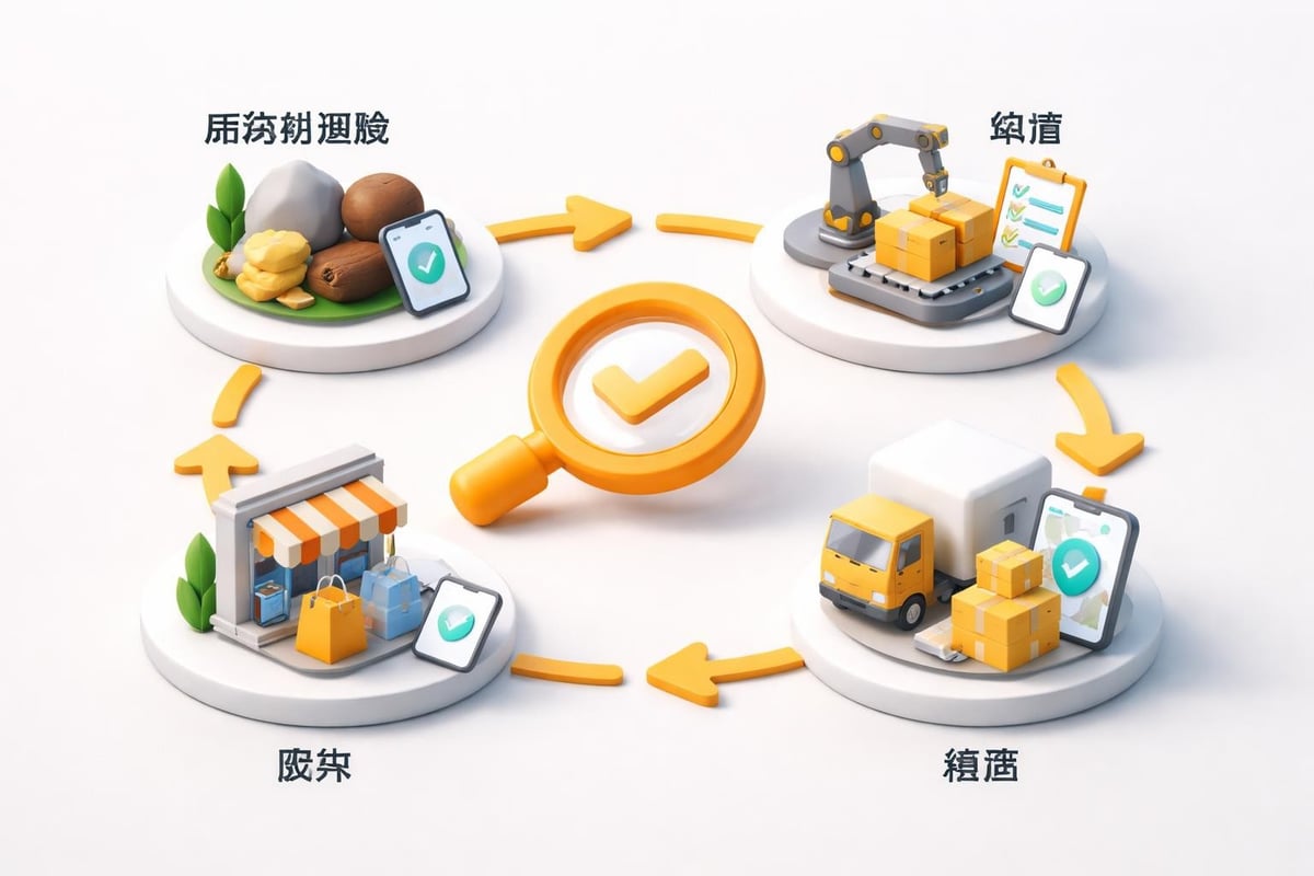 サプライチェーンにおけるブロック チェーンの追跡機能