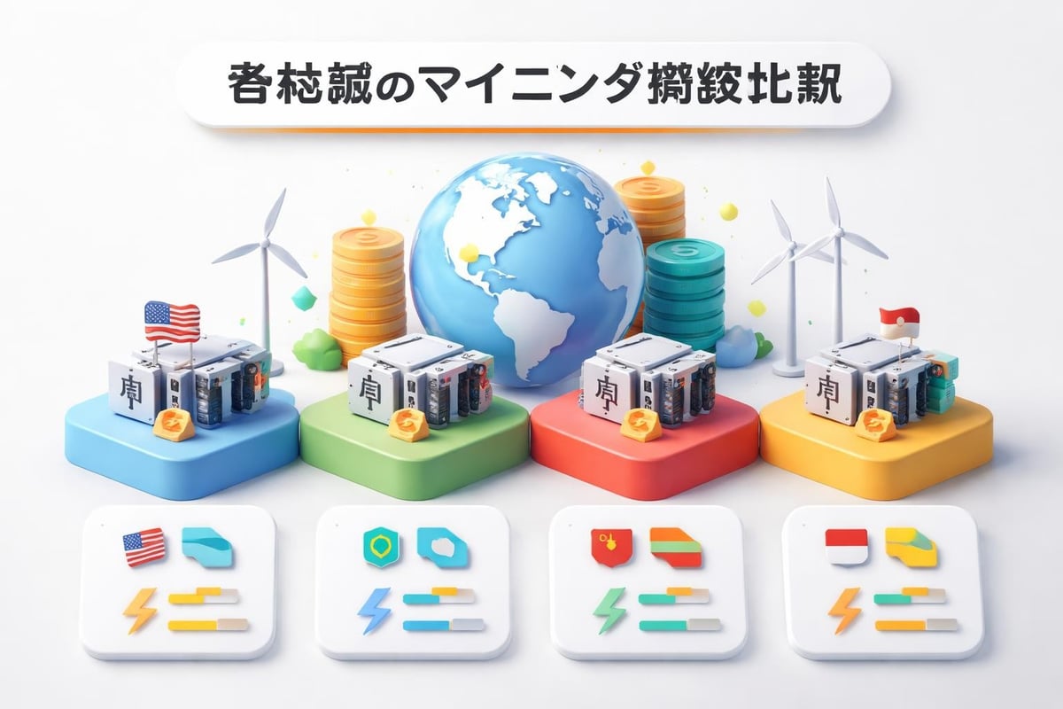 マイニング市場の地域分布