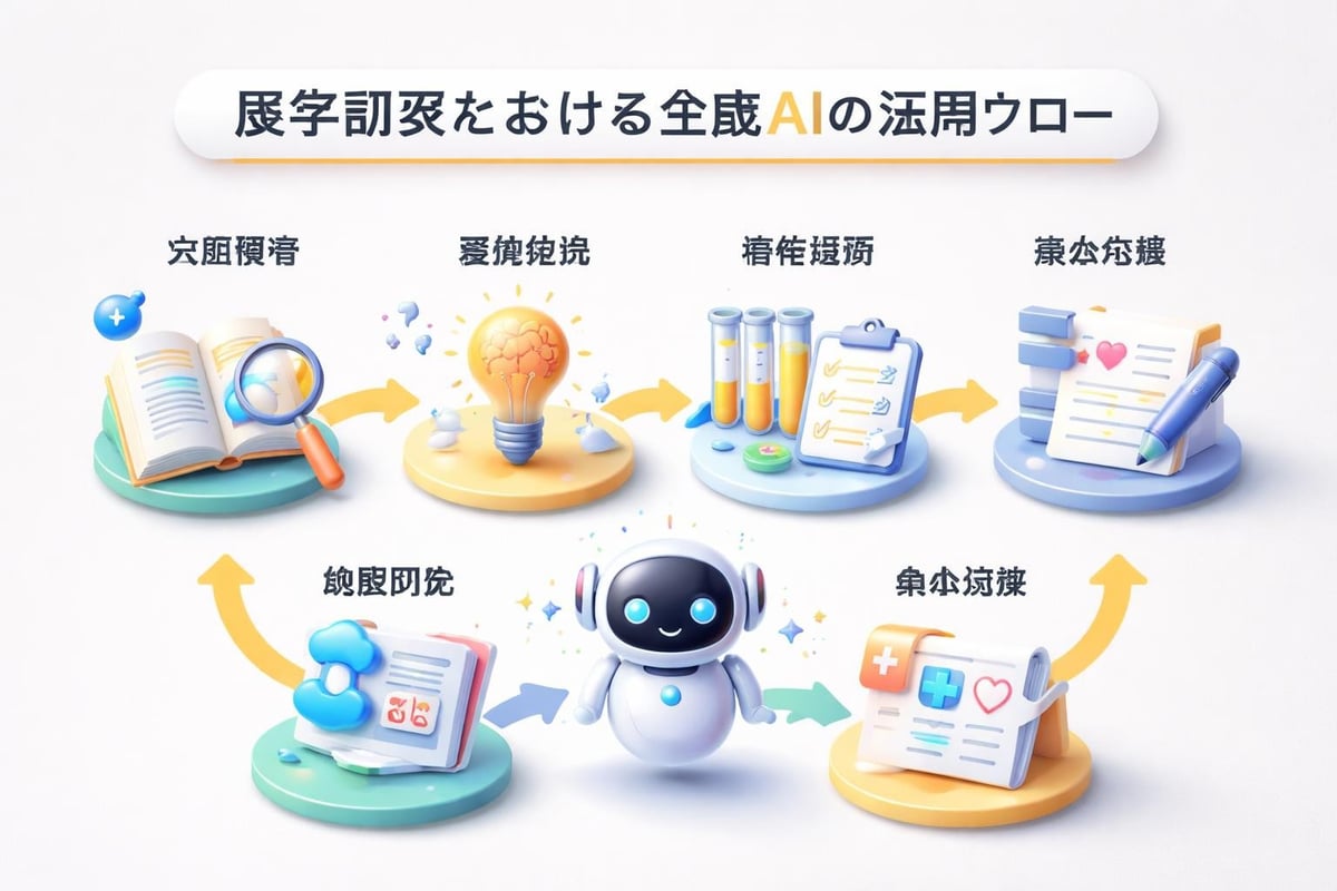 医療研究での生成 ai活用