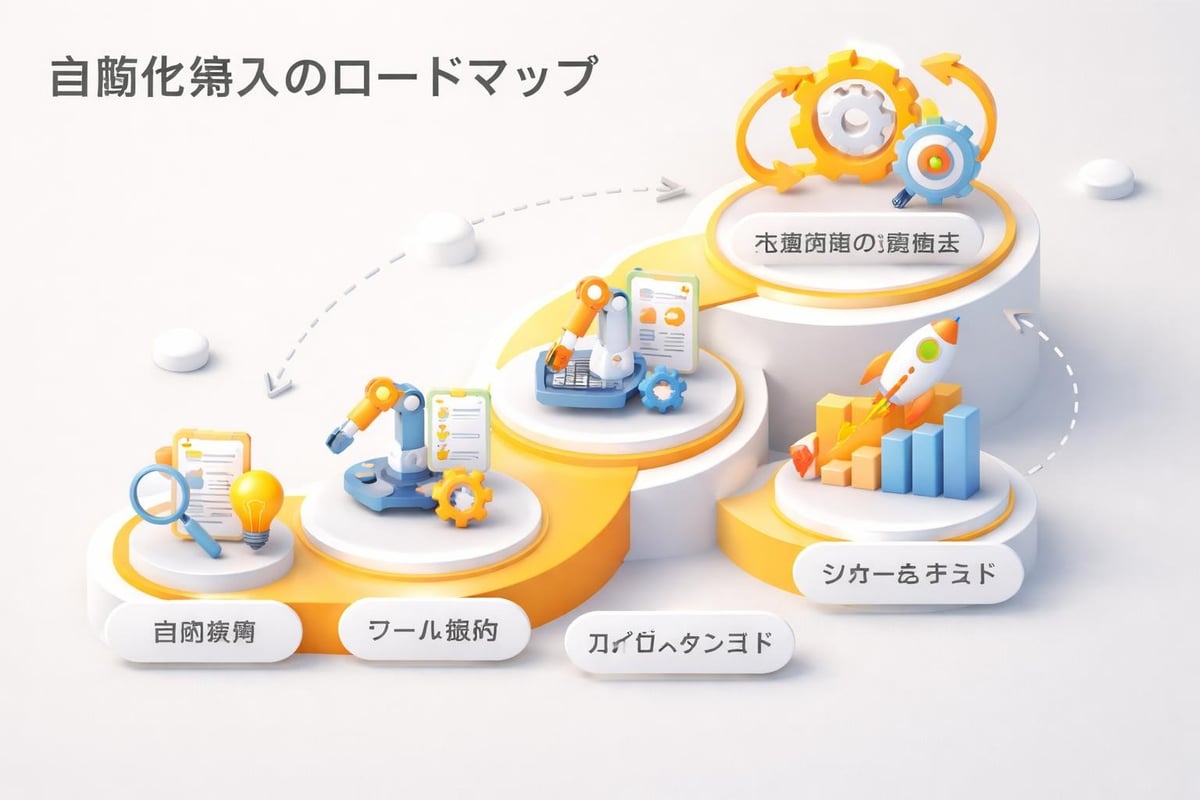 自動化導入のロードマップ