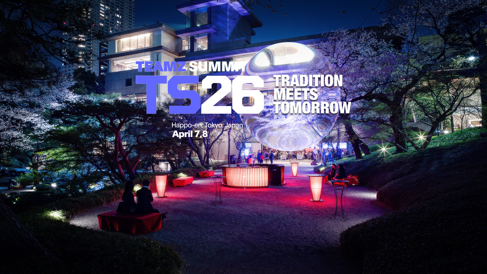 “Tradition Meets Tomorrow” — 2 days where Japanese culture and cutting-edge technology are fused. Japan's largest Web3 and AI conference “TEAMZ Summit 2026” will be held at Happo-en in Tokyo on 2026/4/7 and 8. This year's theme is “Tradition Meets Tomorrow.” It will be a special 2 days where traditional Japanese culture and cutting-edge technology are fused. The official agenda has just been revealed. (*There is a possibility that the content will change before the event due to circumstances such as the schedule of speakers.)
