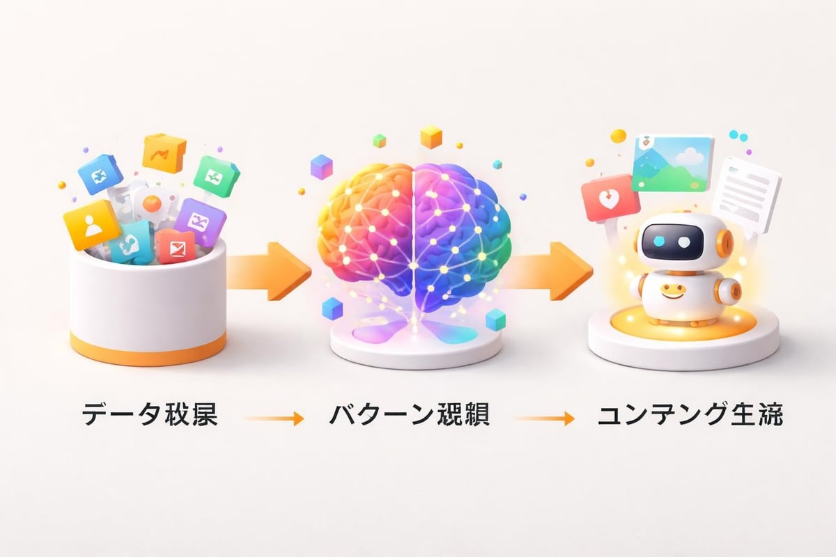 生成aiの学習プロセス