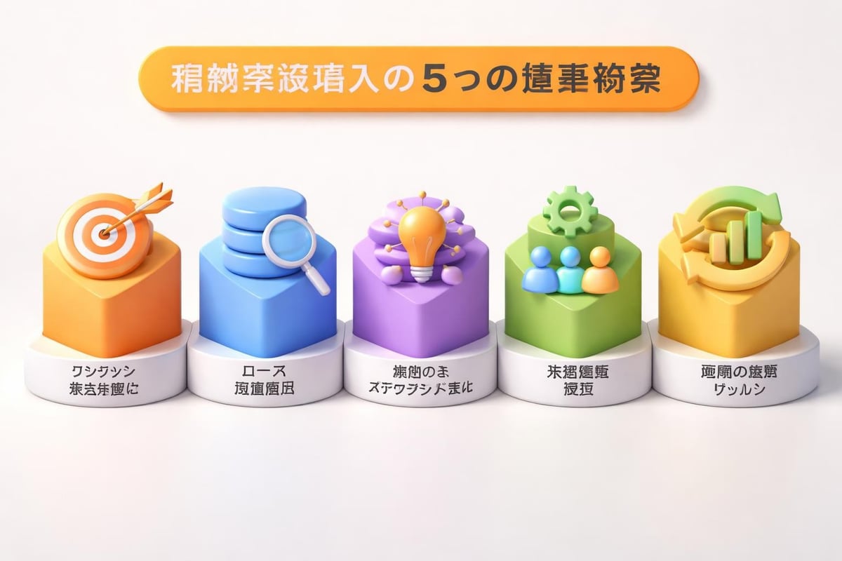 機械学習プロジェクトの成功要因