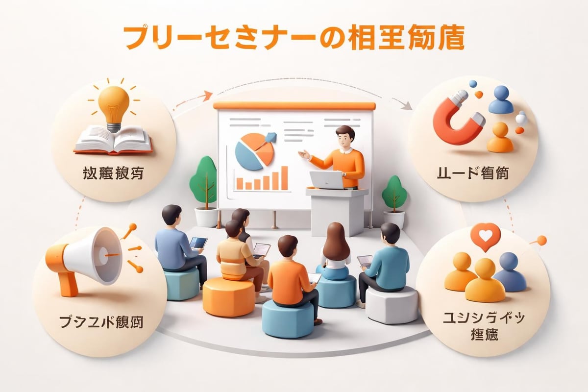 無料セミナーの価値創出プロセス