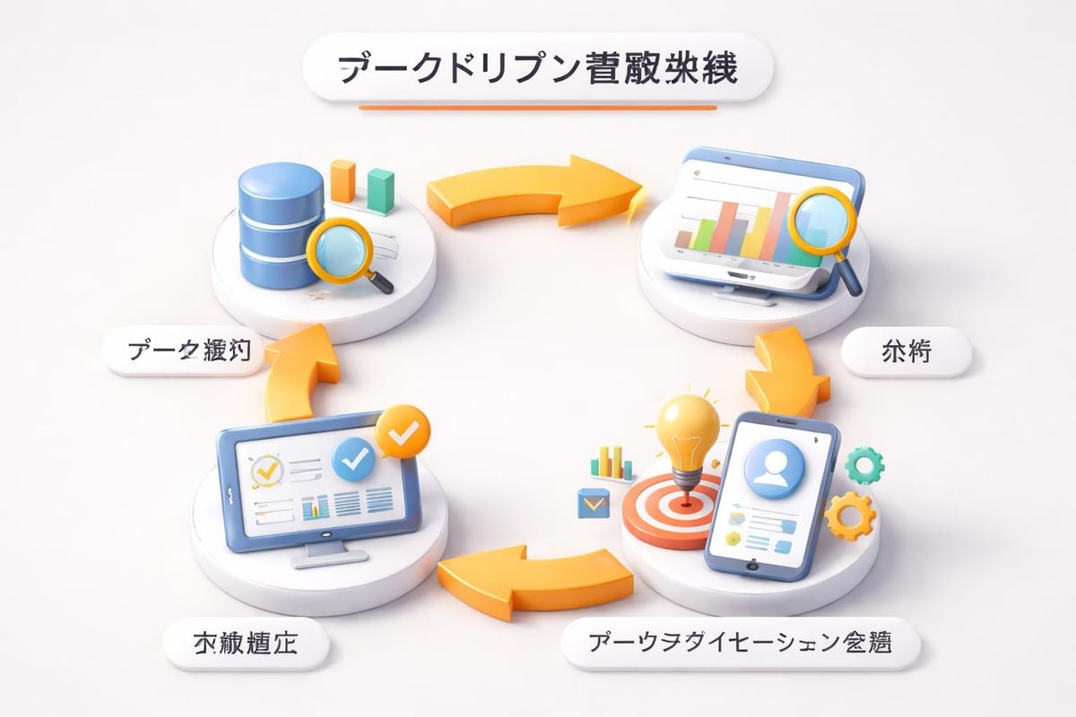 データ活用の流れ