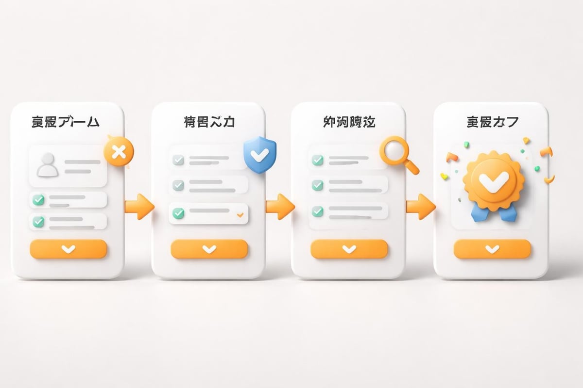 事前登録フォームの最適化