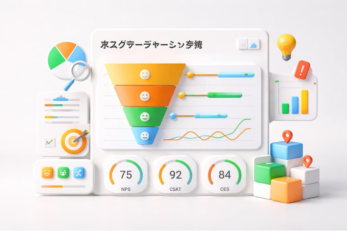 顧客体験測定ダッシュボード