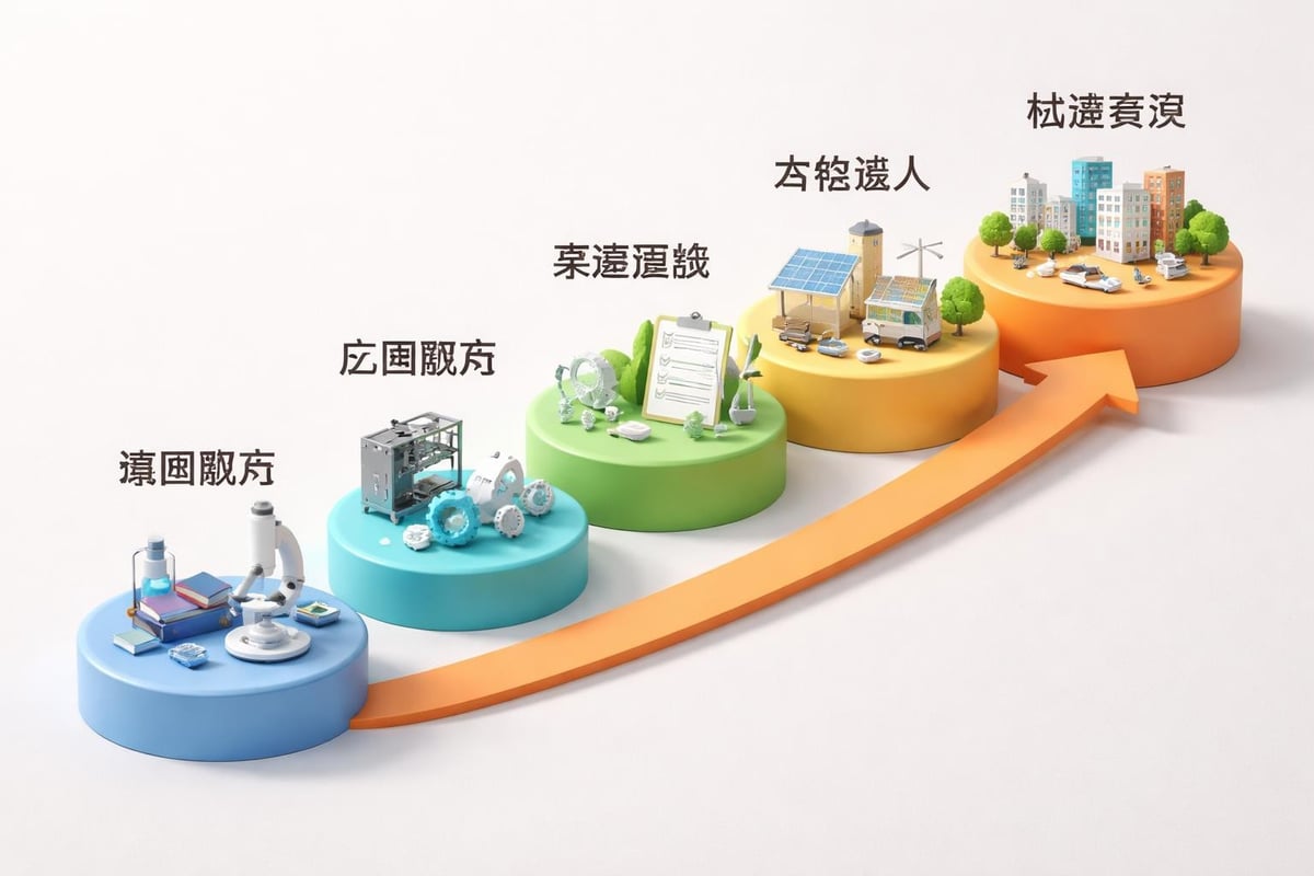 社会実装プロセスの5段階